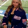 NFL-New-York-Giants-2025-Madyson-Eisen-Unisex-Blue-Wool-Bomber-Varsity-Jacket