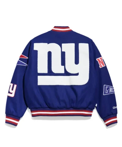 NFL-New-York-Giants-Madyson-Eisen-Unisex-Blue-Wool-Varsity-Jacket