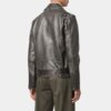 Neighbours Mike Young Black Biker Leather Jacket