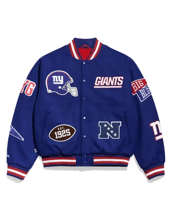 New-York-Giants-Madyson-Eisen-Wool-Varsity-Jacket