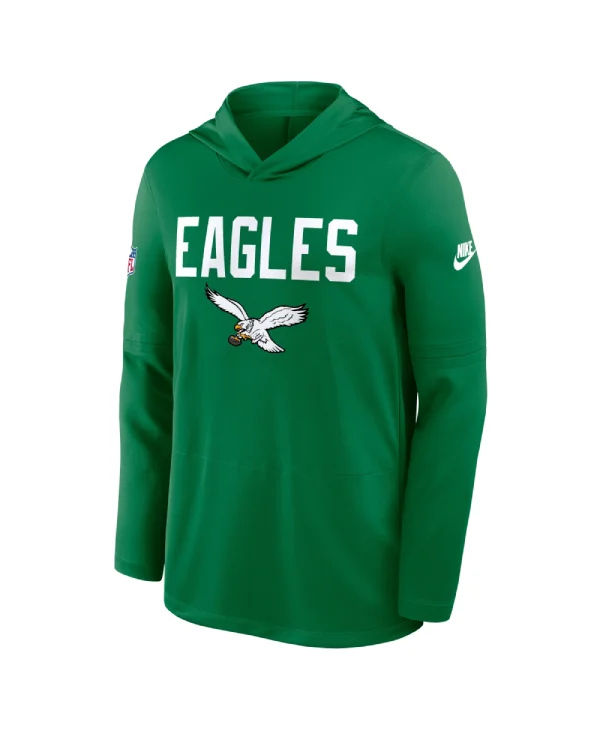 Nick Sirianni Inspired Eagles Kelly Green Hoodie Shirt