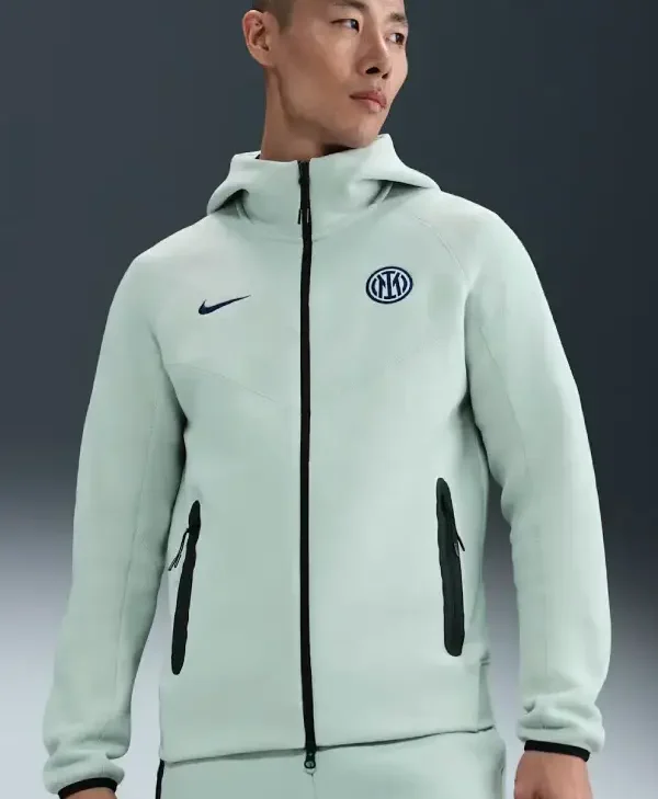 Nike Inter Milan Tech Fleece Windrunner Full-Zip Hoodie