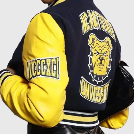 North Carolina A&T Cropped Varsity Jacket