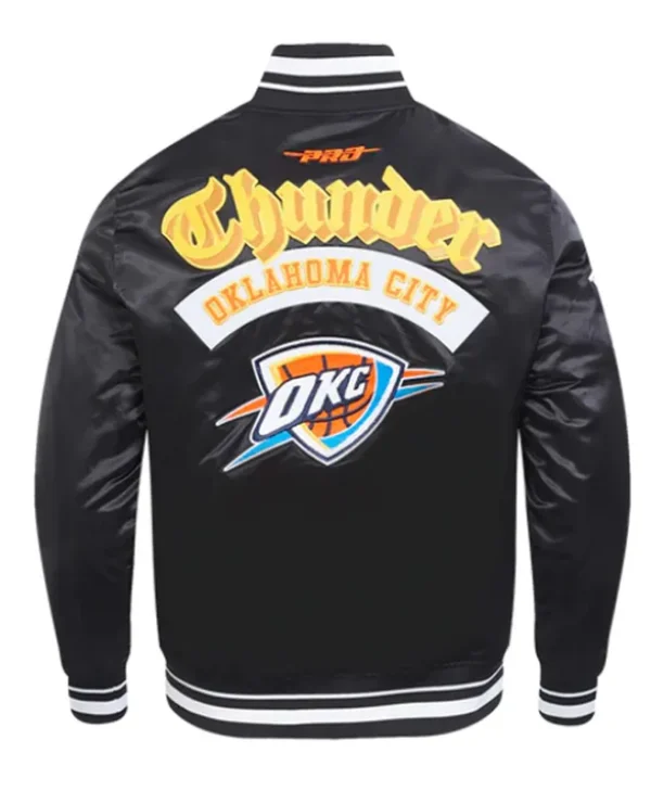 Oklahoma City Thunder Best of Classics Satin Rib Jacket
