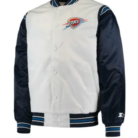 Oklahoma City Thunder Classic Starter Satin Jacket