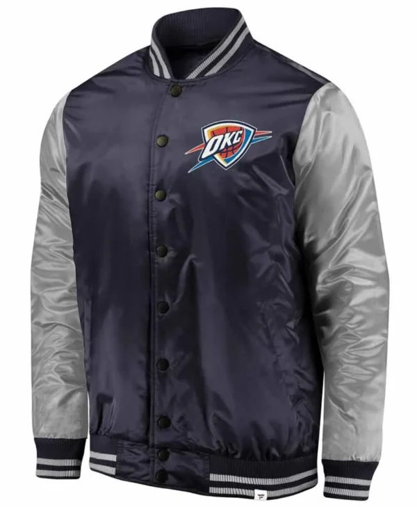 Oklahoma City Thunder Classic Starter Satin Jacket