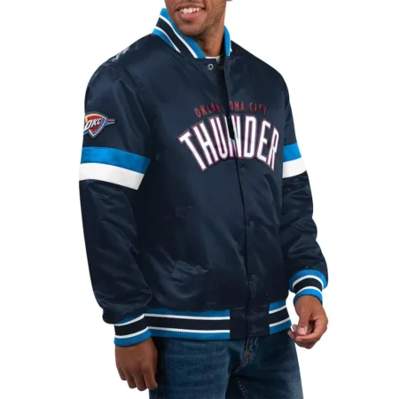 Oklahoma City Thunder Home Game Navy Jacket