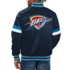Oklahoma City Thunder Home Game Navy Jacket