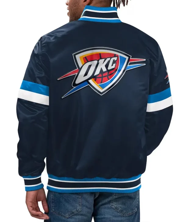 Oklahoma City Thunder Home Game Navy Jacket