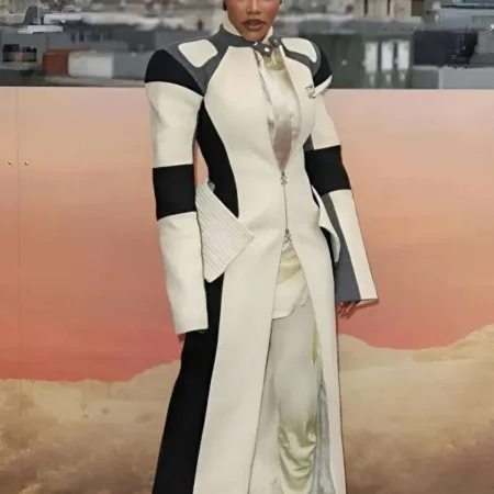 One Battle After Another Leather Coat by Teyana Taylor