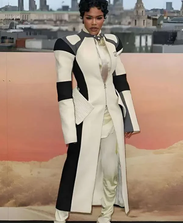 One Battle After Another Leather Coat by Teyana Taylor