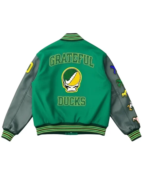 Oregon Nike Grateful Ducks Lettermens Jacket For Sale
