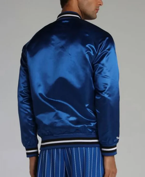 Orlando Magic Classic Blue Satin Lightweight Jacket