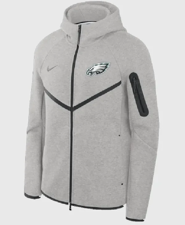 Philadelphia Eagles Athletic Tech Fleece Windrunner Hoodie