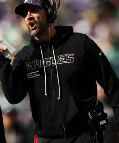 Philadelphia-Eagles-vs-Minnesota-Vikings-Gameday-Nick-Sirianni-Crucial-Catch-Black-Hoodie-Unisex