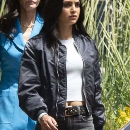 Scream-6-2023-Melissa-Barrera-Bomber-Blue-Jacket