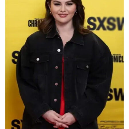 Selena-Gomez-Black-Denim-Jacket-600x729