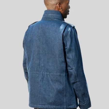 Self-Edge-Iron-Heart-16oz-Natural-Indigo-Denim-M65-Field-Jacket
