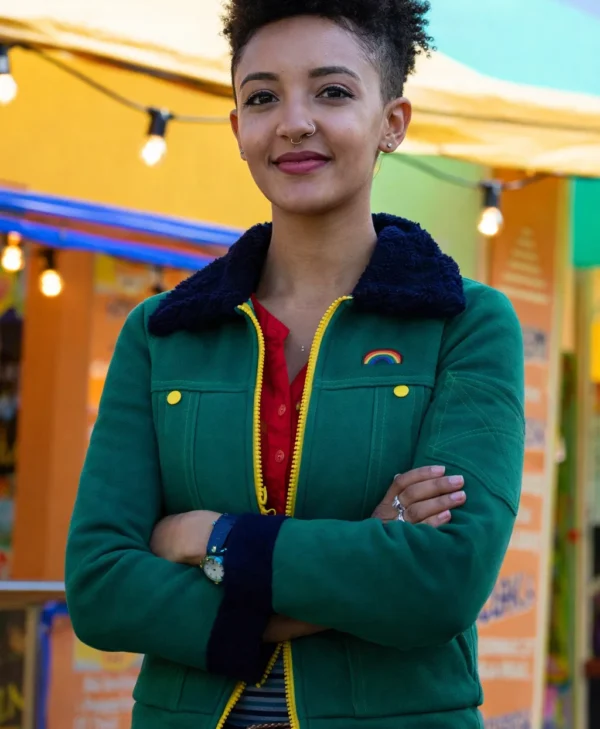 Sex Education Season 2 Ola Nyman Casual Cotton Jacket
