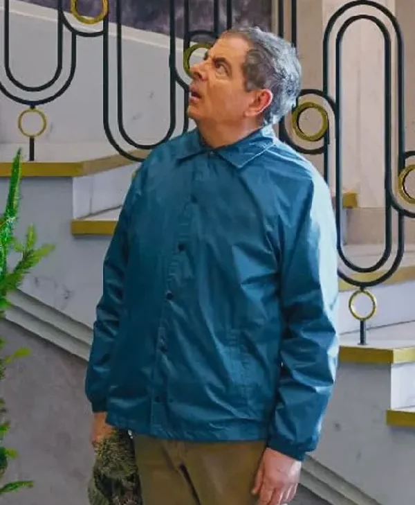Shop Man VS Baby S01 Rowan Atkinson Blue Jacket