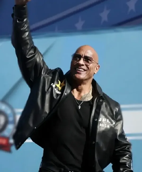 Shop The Rock UFL Leather Jacket