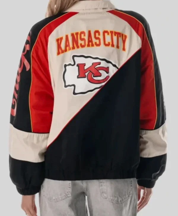 Shop the Caitlin Clark Kansas City Chiefs Color Lock Track Jacket