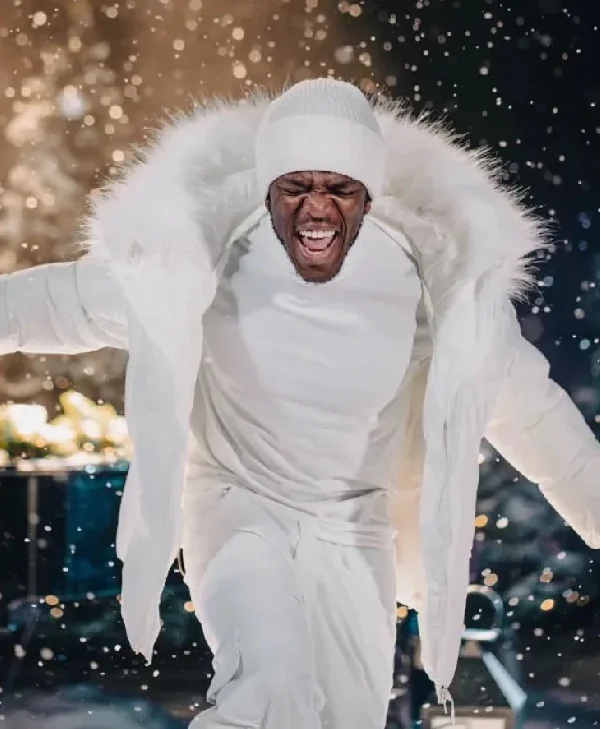 Sidemen Christmas Drillings Ft. JME Puffer Jacket For Sale