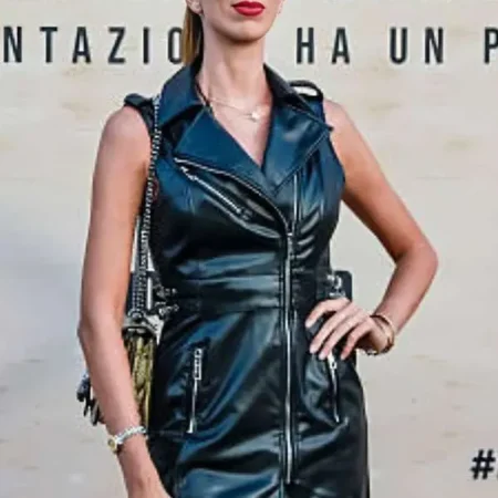 Sofia-Giaele-De-Dona-Black-Leather-Vest