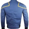 Star Trek Enterprise Jonathan Archer Blue Jacket back
