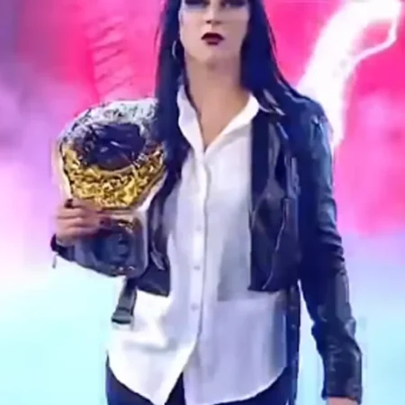 Stephanie Vaquer Wrestling Leather Jacket