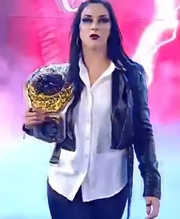 Stephanie Vaquer Wrestling Leather Jacket