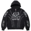 Supreme Fox Racing Hooded Sweatshirt