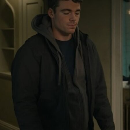 The Night Agent Season 2 Gabriel Basso Brown Jacket