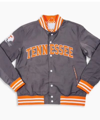 Tennessee Volunteers Smokey Bomber Grey Jacket