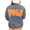 Tennessee Volunteers Smokey Bomber Grey Jacket Sale