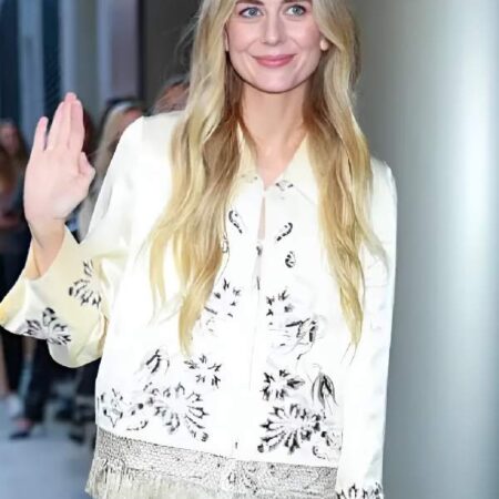 The Andy Cohen Show S22 Justine Lupe Elegant Shirt