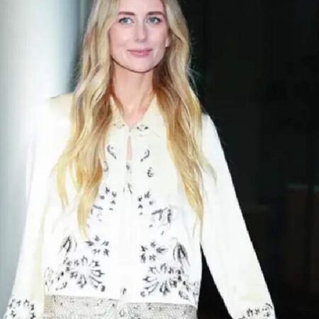 The Andy Cohen Show S22 Justine Lupe Elegant Shirt