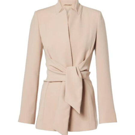 The Morning Show S4 Marion Cotillard Chic Wrap Blazer