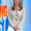 The-Today-Show-Jenna-Bush-Hager-Chain-Detail-Pinstripe-Blazer