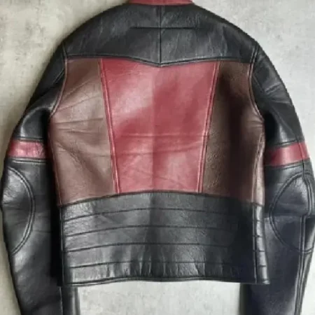 The Voice S28 Kenny Iko Star Sleeves Leather Jacket For Sale