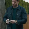 Tracker-Justin-Hartley-Black-Cotton-Jacket
