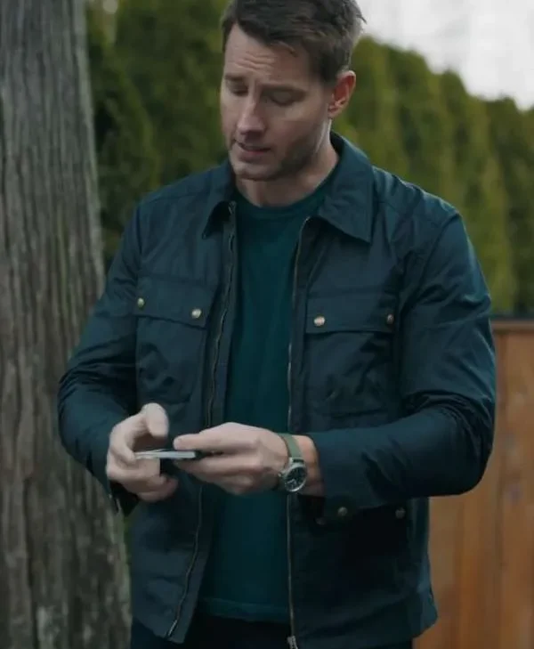Tracker-Justin-Hartley-Black-Cotton-Jacket