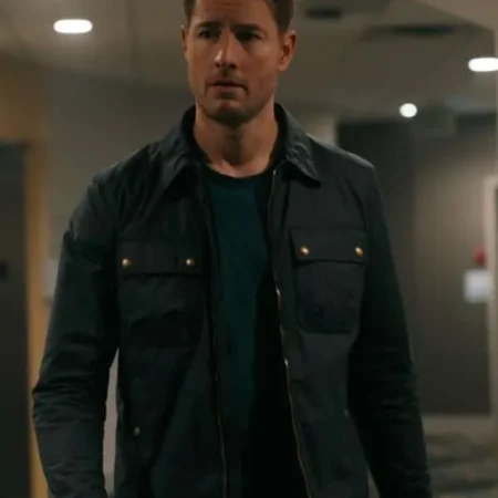 Tracker-S01-Justin-Hartley-Black-Cotton-Jacket