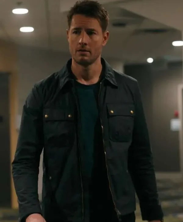 Tracker-S01-Justin-Hartley-Black-Cotton-Jacket
