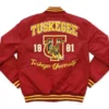 Tuskegee University 1881 Varsity Red Jacket For Sale