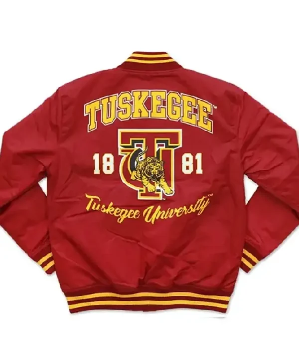 Tuskegee University 1881 Varsity Red Jacket For Sale