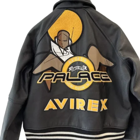 Vintage Palace x Avirex Zomby Leather Jacket