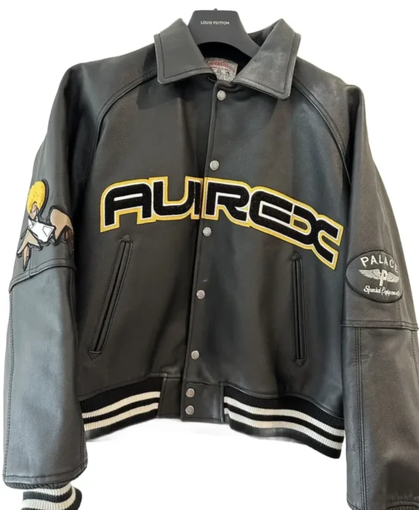 Vintage Palace x Avirex Zomby Leather Jacket