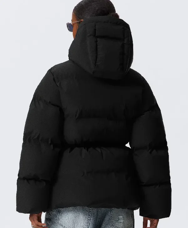 Waisted Puffer Jacket Weekday For Sale