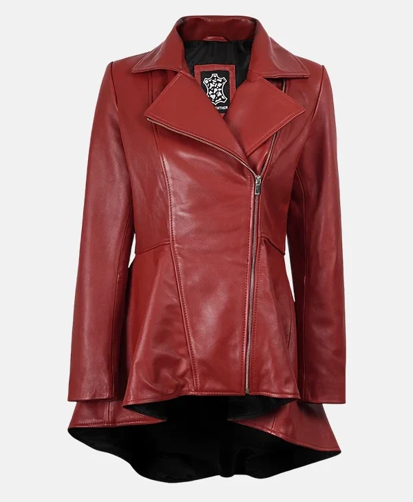 Women_s_Asymmetrical_Red_Leather_Peplum_Jacket